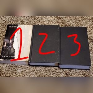 Twilight books 1,2,3